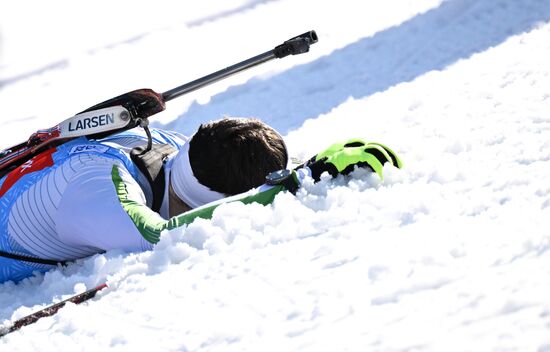 Биатлон. Чемпионат России 2025. Мужчины. Эстафета