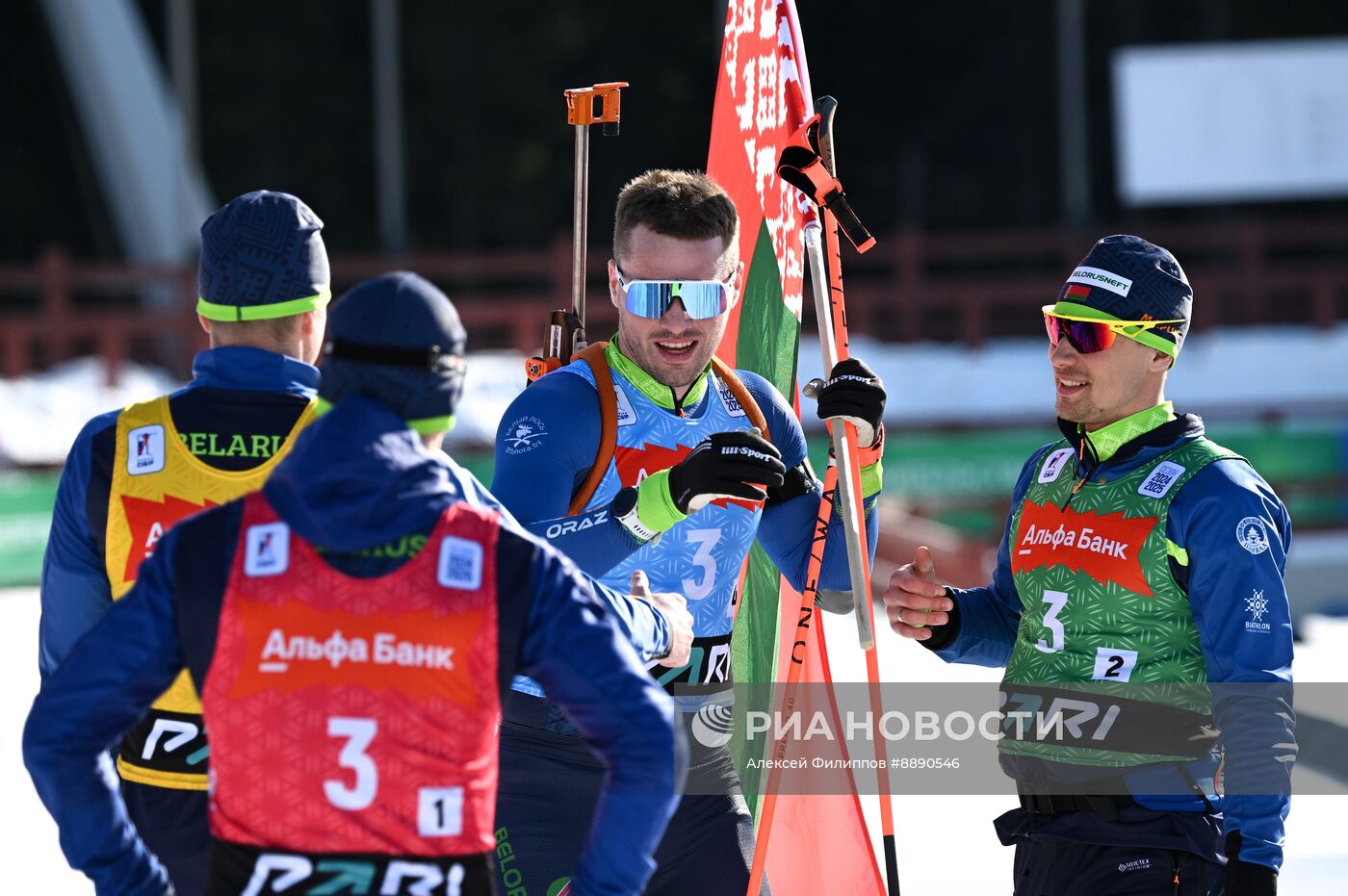 Биатлон. Чемпионат России 2025. Мужчины. Эстафета