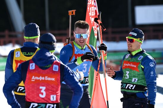 Биатлон. Чемпионат России 2025. Мужчины. Эстафета