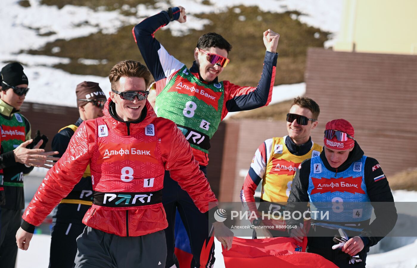 Биатлон. Чемпионат России 2025. Мужчины. Эстафета