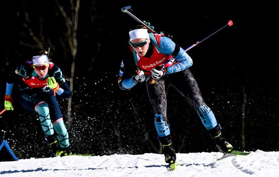 Биатлон. Чемпионат России 2025. Женщины. Эстафета