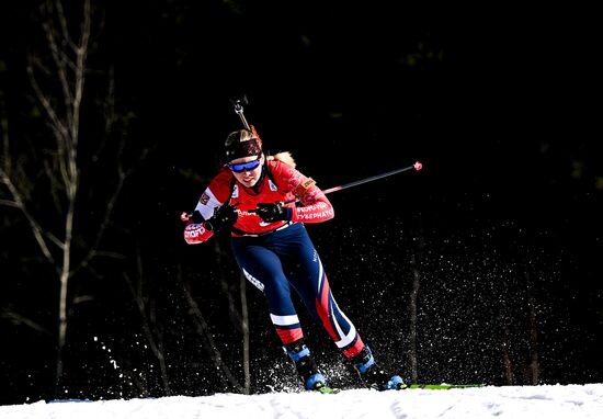 Биатлон. Чемпионат России 2025. Женщины. Эстафета