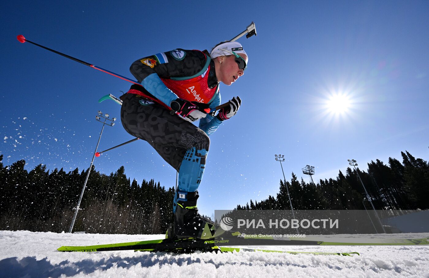 Биатлон. Чемпионат России 2025. Женщины. Эстафета