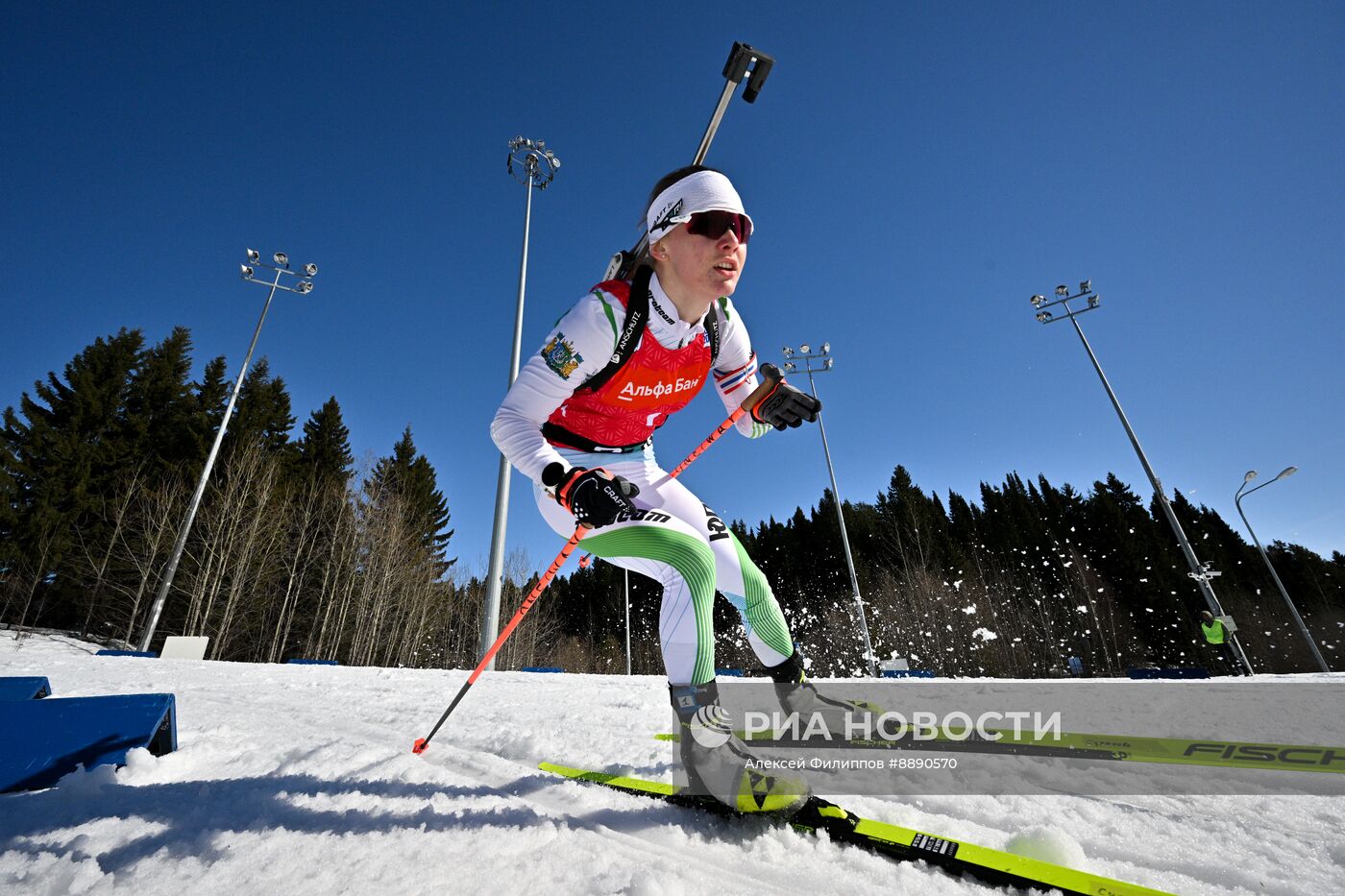 Биатлон. Чемпионат России 2025. Женщины. Эстафета
