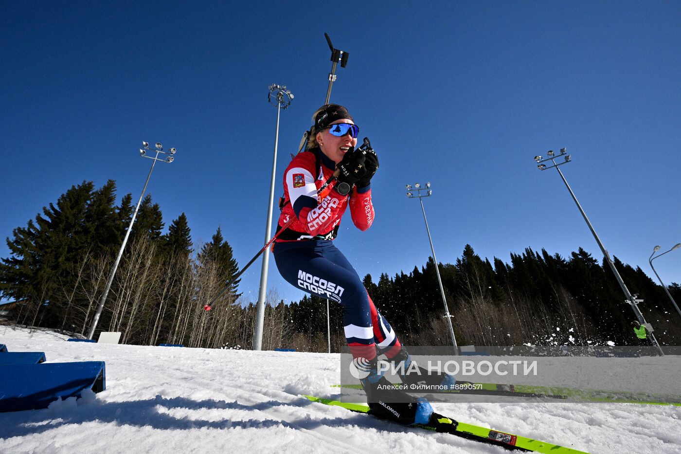 Биатлон. Чемпионат России 2025. Женщины. Эстафета