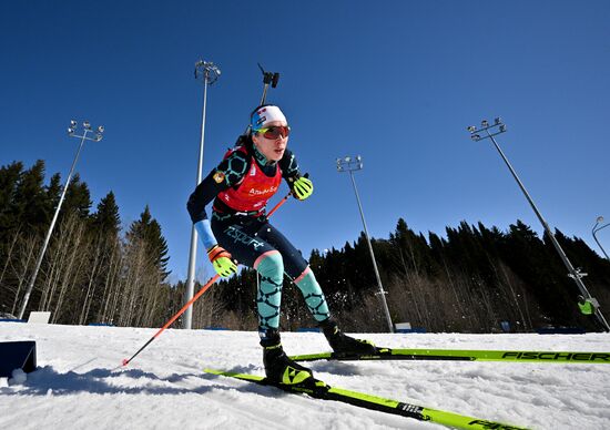 Биатлон. Чемпионат России 2025. Женщины. Эстафета