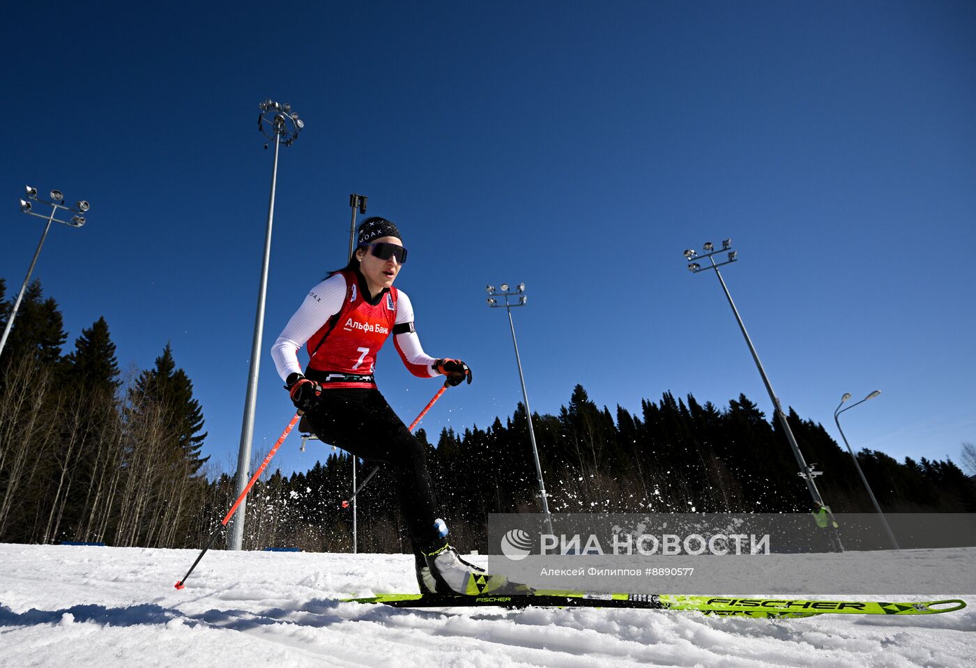Биатлон. Чемпионат России 2025. Женщины. Эстафета