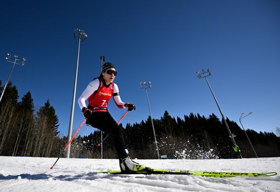 Биатлон. Чемпионат России 2025. Женщины. Эстафета