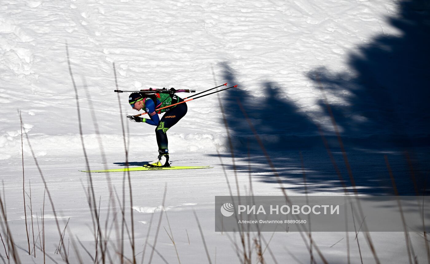 Биатлон. Чемпионат России 2025. Женщины. Эстафета