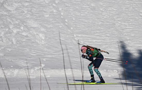 Биатлон. Чемпионат России 2025. Женщины. Эстафета