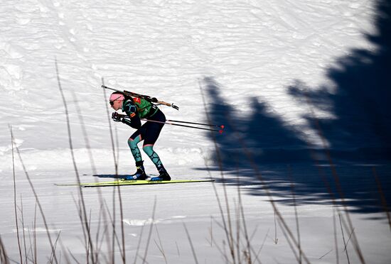 Биатлон. Чемпионат России 2025. Женщины. Эстафета
