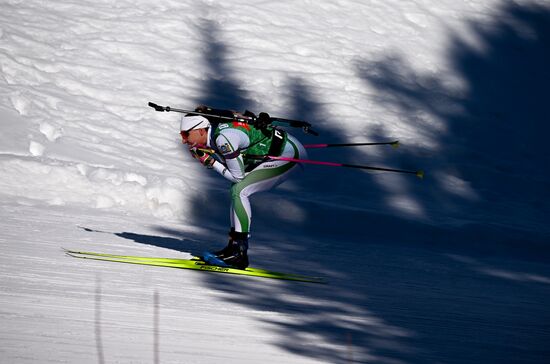 Биатлон. Чемпионат России 2025. Женщины. Эстафета