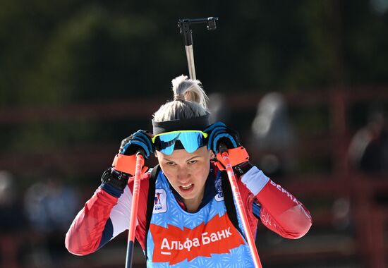 Биатлон. Чемпионат России 2025. Женщины. Эстафета