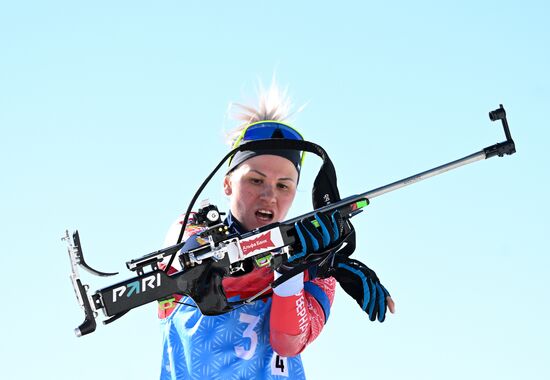 Биатлон. Чемпионат России 2025. Женщины. Эстафета