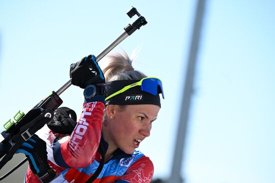 Биатлон. Чемпионат России 2025. Женщины. Эстафета