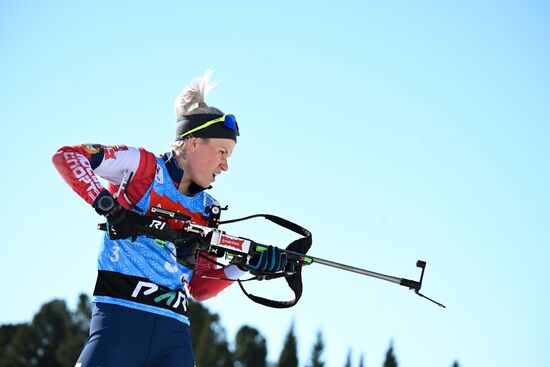 Биатлон. Чемпионат России 2025. Женщины. Эстафета