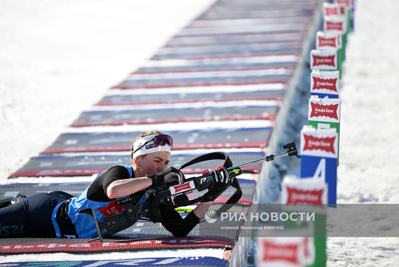 Биатлон. Чемпионат России 2025. Женщины. Эстафета