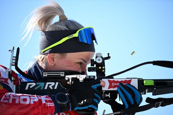 Биатлон. Чемпионат России 2025. Женщины. Эстафета