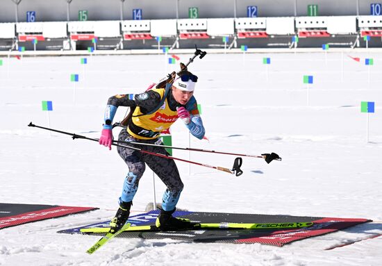 Биатлон. Чемпионат России 2025. Женщины. Эстафета