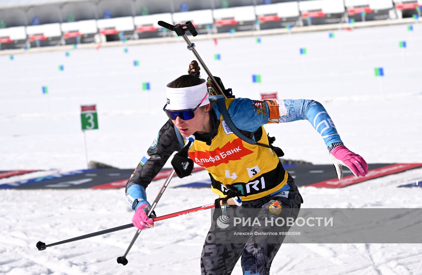 Биатлон. Чемпионат России 2025. Женщины. Эстафета