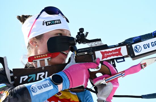 Биатлон. Чемпионат России 2025. Женщины. Эстафета