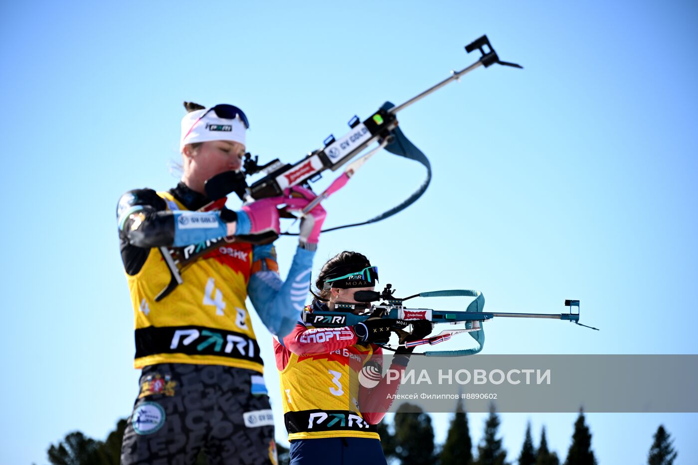 Биатлон. Чемпионат России 2025. Женщины. Эстафета