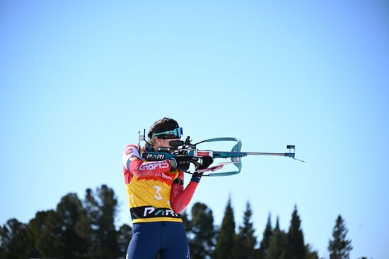 Биатлон. Чемпионат России 2025. Женщины. Эстафета