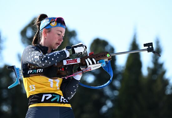 Биатлон. Чемпионат России 2025. Женщины. Эстафета