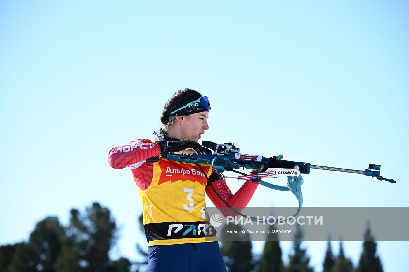 Биатлон. Чемпионат России 2025. Женщины. Эстафета