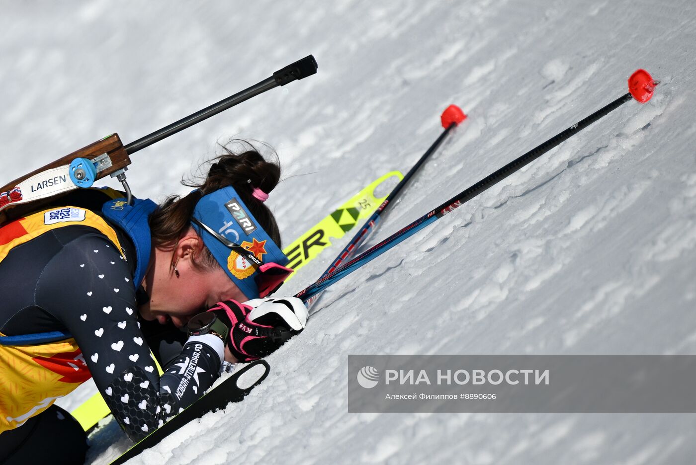 Биатлон. Чемпионат России 2025. Женщины. Эстафета