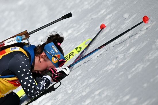 Биатлон. Чемпионат России 2025. Женщины. Эстафета