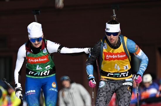 Биатлон. Чемпионат России 2025. Женщины. Эстафета