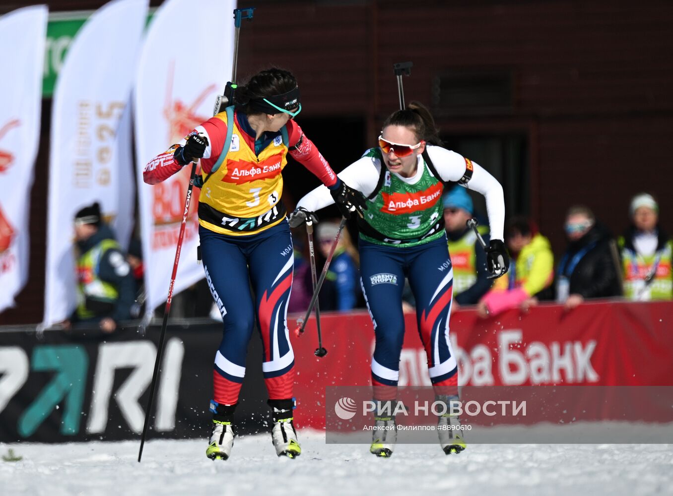 Биатлон. Чемпионат России 2025. Женщины. Эстафета