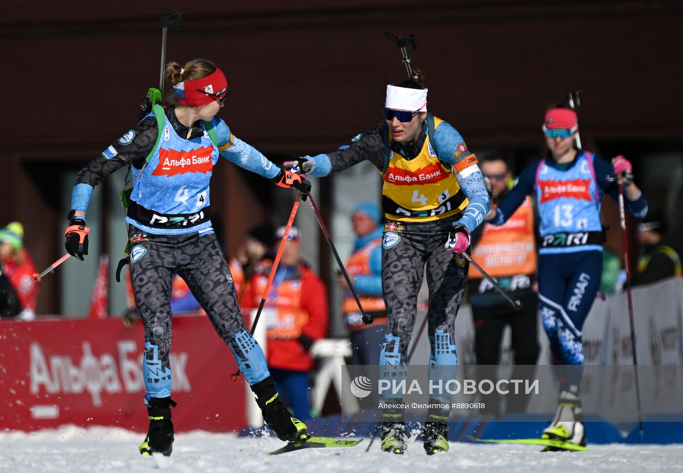 Биатлон. Чемпионат России 2025. Женщины. Эстафета