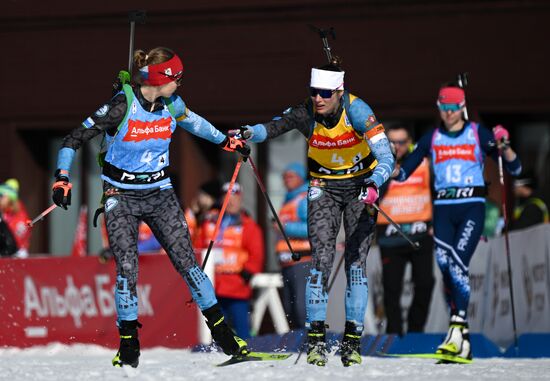 Биатлон. Чемпионат России 2025. Женщины. Эстафета