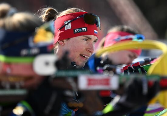 Биатлон. Чемпионат России 2025. Женщины. Эстафета