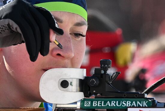 Биатлон. Чемпионат России 2025. Женщины. Эстафета