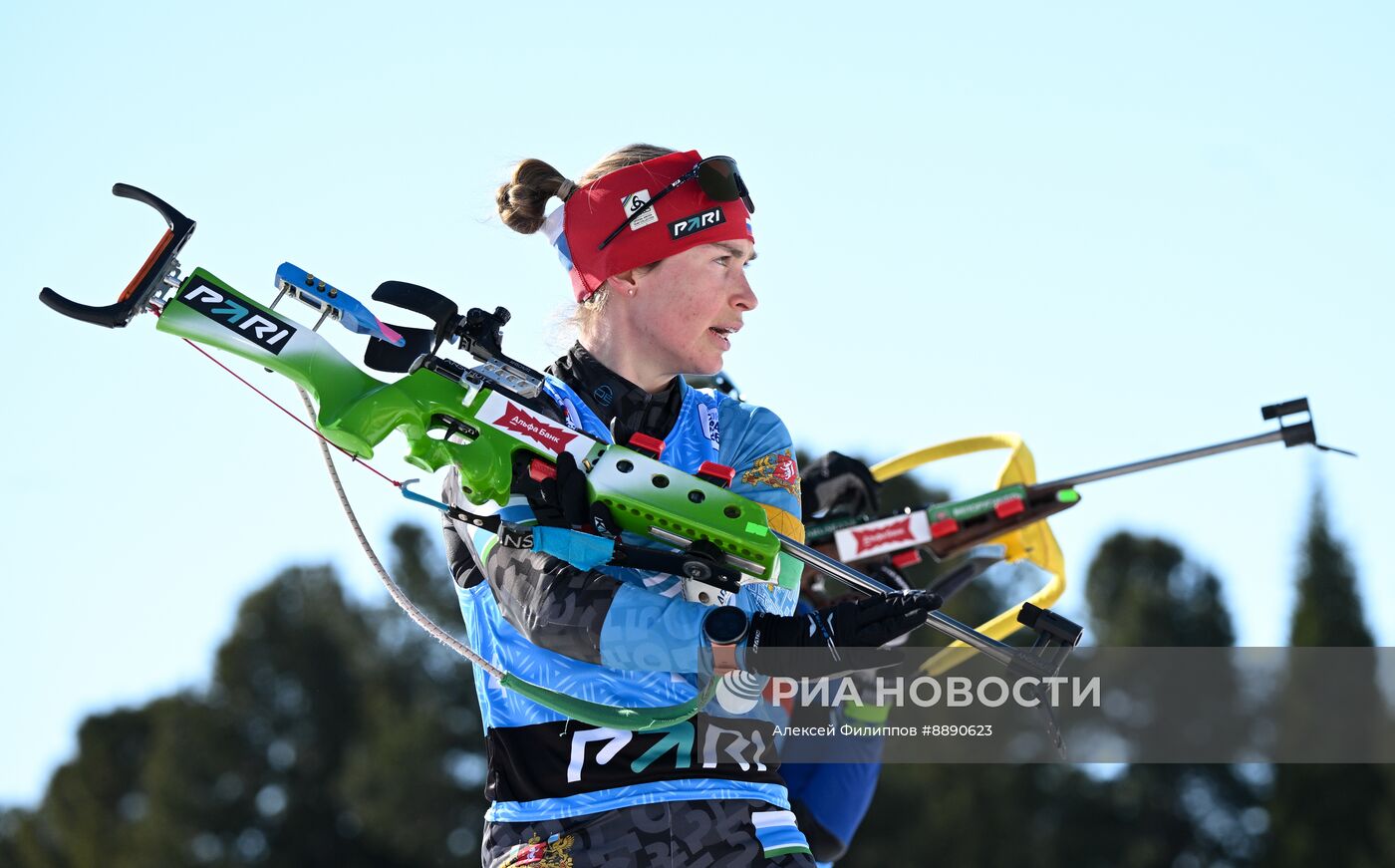 Биатлон. Чемпионат России 2025. Женщины. Эстафета