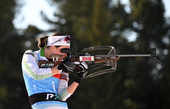 Биатлон. Чемпионат России 2025. Женщины. Эстафета