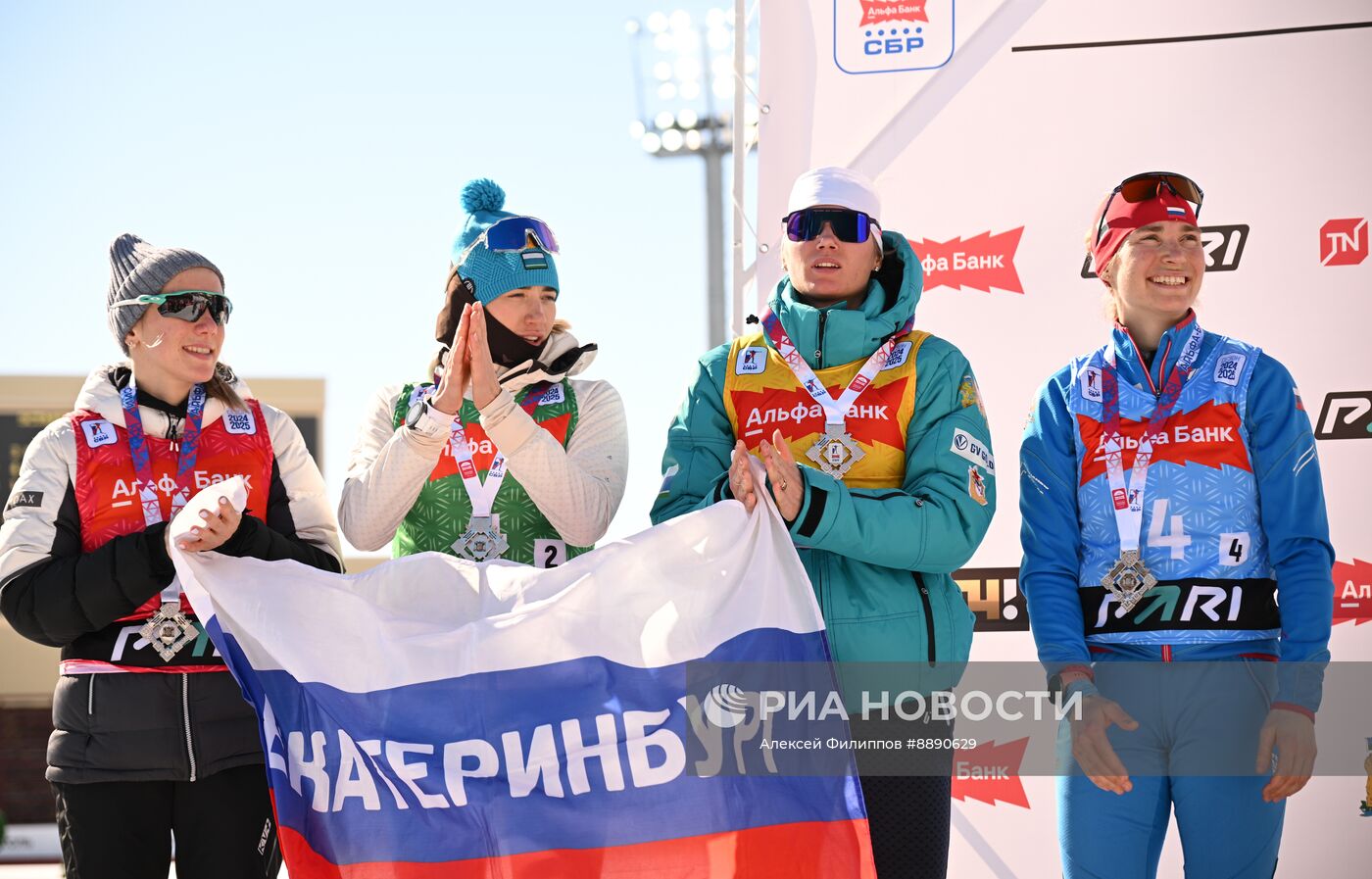 Биатлон. Чемпионат России 2025. Женщины. Эстафета