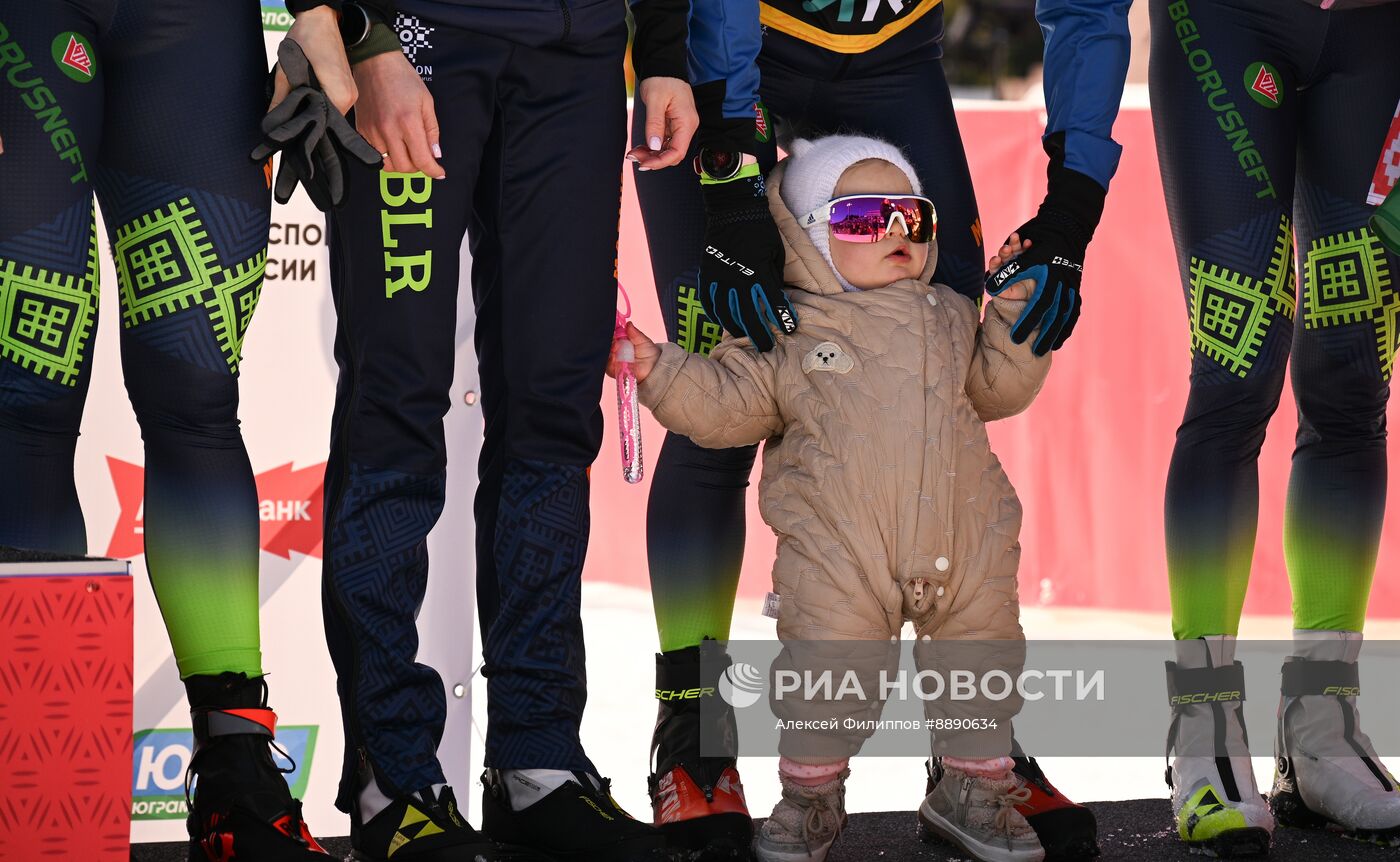 Биатлон. Чемпионат России 2025. Женщины. Эстафета