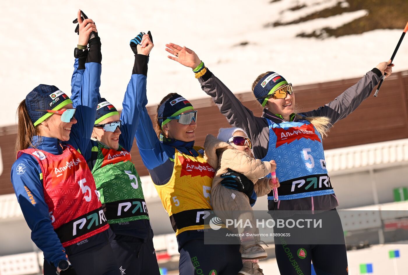 Биатлон. Чемпионат России 2025. Женщины. Эстафета