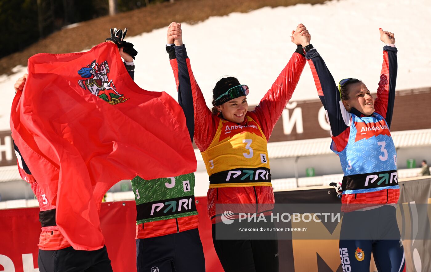 Биатлон. Чемпионат России 2025. Женщины. Эстафета