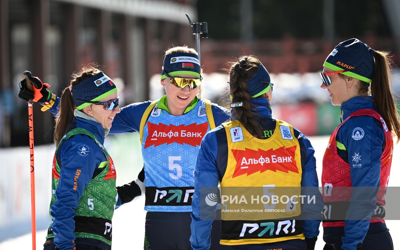 Биатлон. Чемпионат России 2025. Женщины. Эстафета