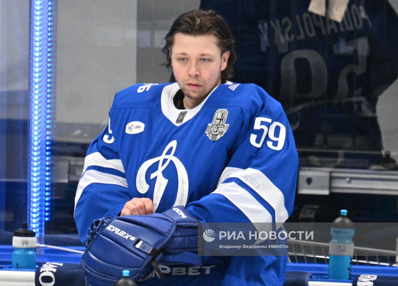 Хоккей. КХЛ. Матч "Динамо М" - СКА