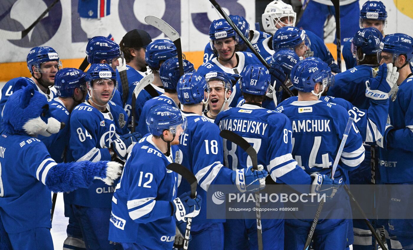 Хоккей. КХЛ. Матч "Динамо М" - СКА