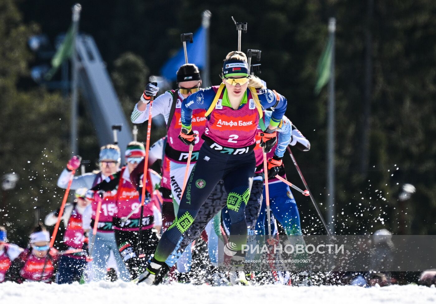 Биатлон. Чемпионат России 2025. Женщины. Масс-cтарт