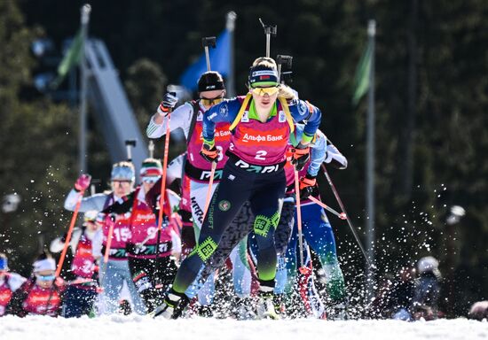 Биатлон. Чемпионат России 2025. Женщины. Масс-cтарт