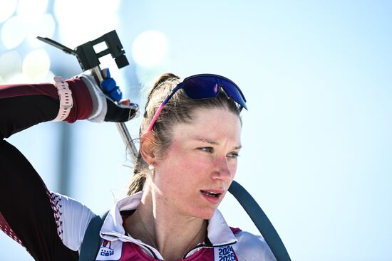 Биатлон. Чемпионат России 2025. Женщины. Масс-cтарт