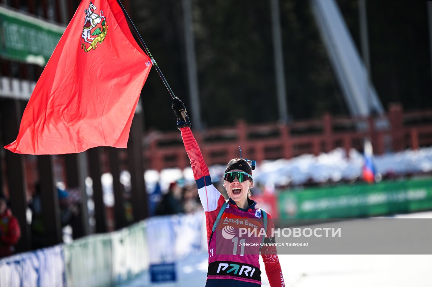 Биатлон. Чемпионат России 2025. Женщины. Масс-cтарт